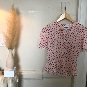 Rouge Paris Heart Blouse